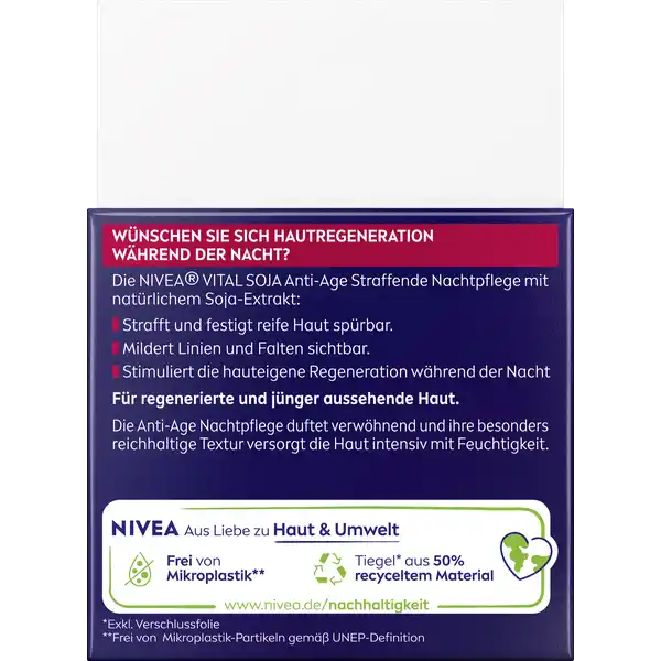 VITAL Soja Anti-Age Straffende Nachtpflege