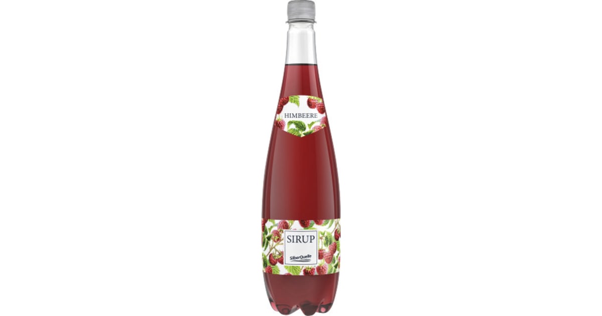 SilberQuelle Sirup Himbeer 1,0 Liter (Einweg)