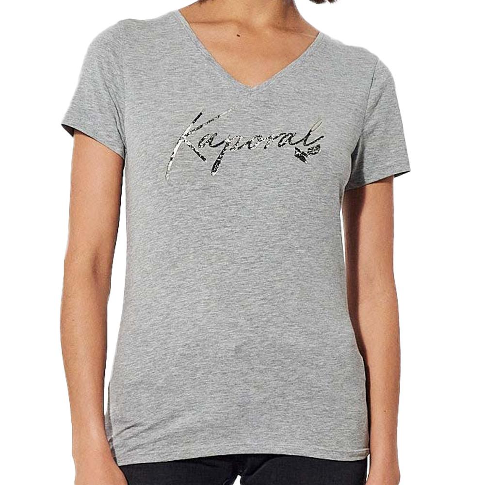 Kaporal T-shirt Gris Femme Kaporal Fran