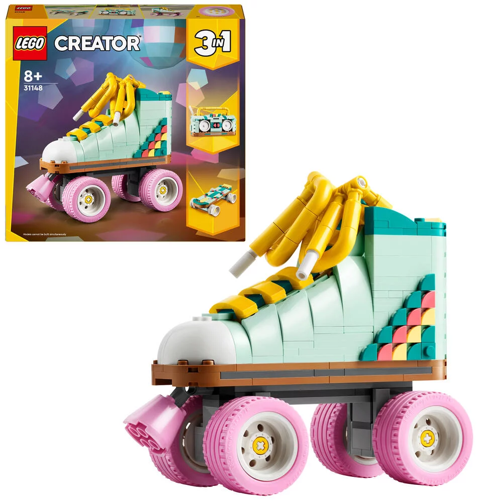LEGO®CREATOR 31148 - LES PATINS A ROULETTES RETRO