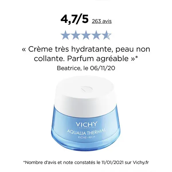 Creme Reidratante Rico Vichy Aqualia Thermal 50ml