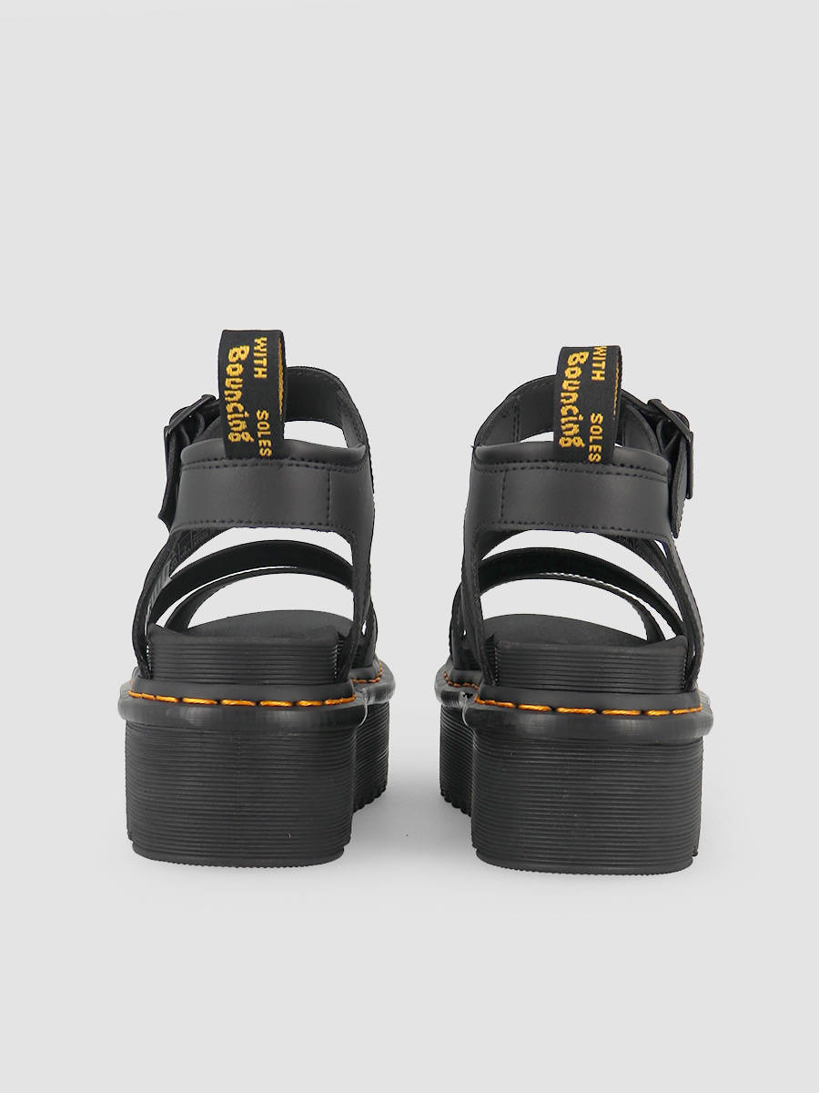 Sandales plateformes Blaire Quad Hydro en cuir DR MARTENS