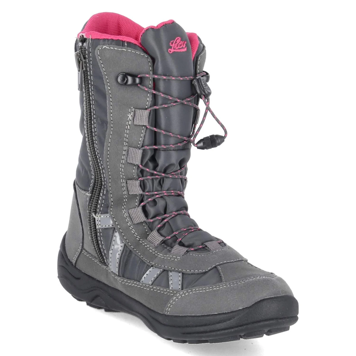LicoWinterboot ALDINA - grau/pink