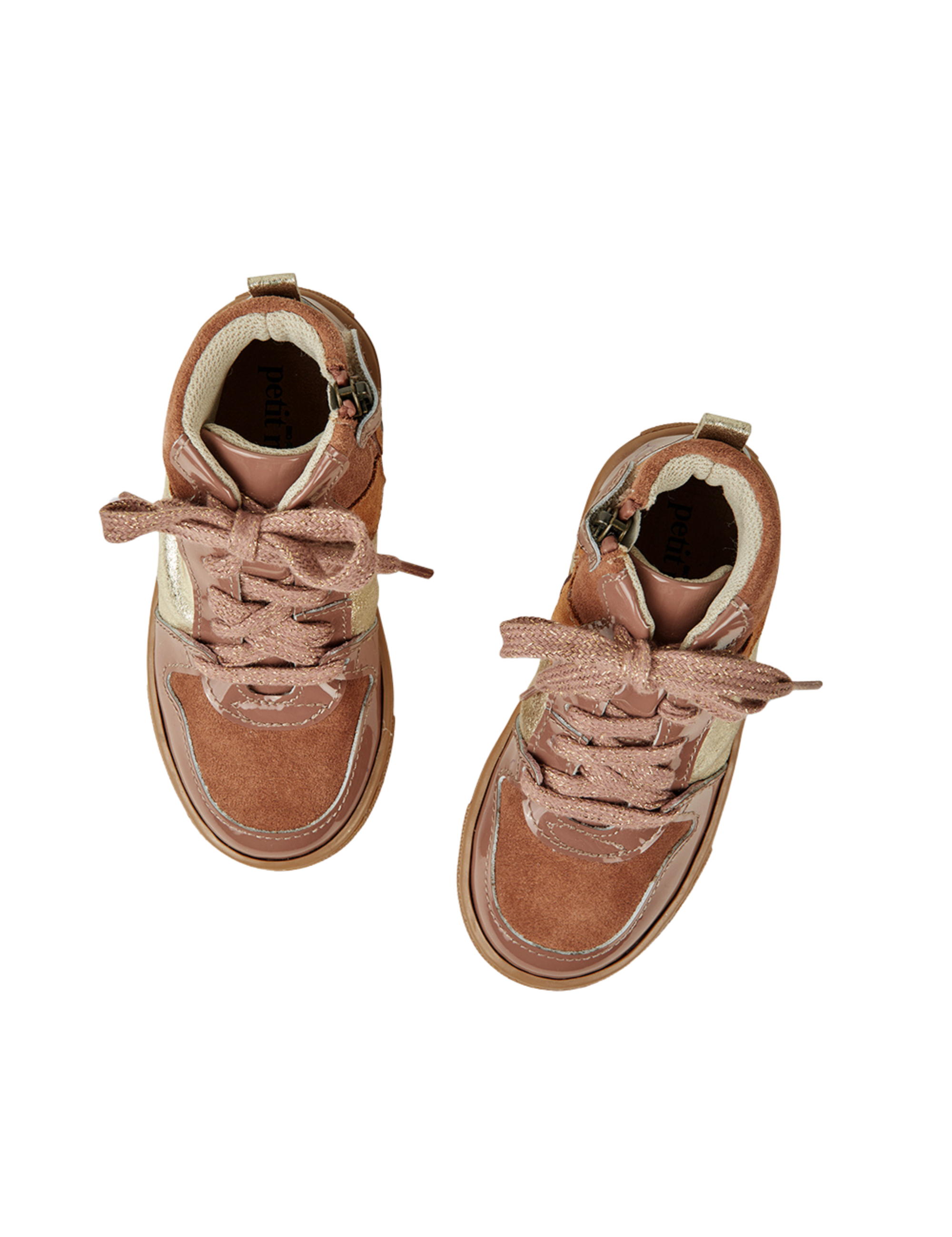 Mountain Sneaker Lace - Rose Clay Patent