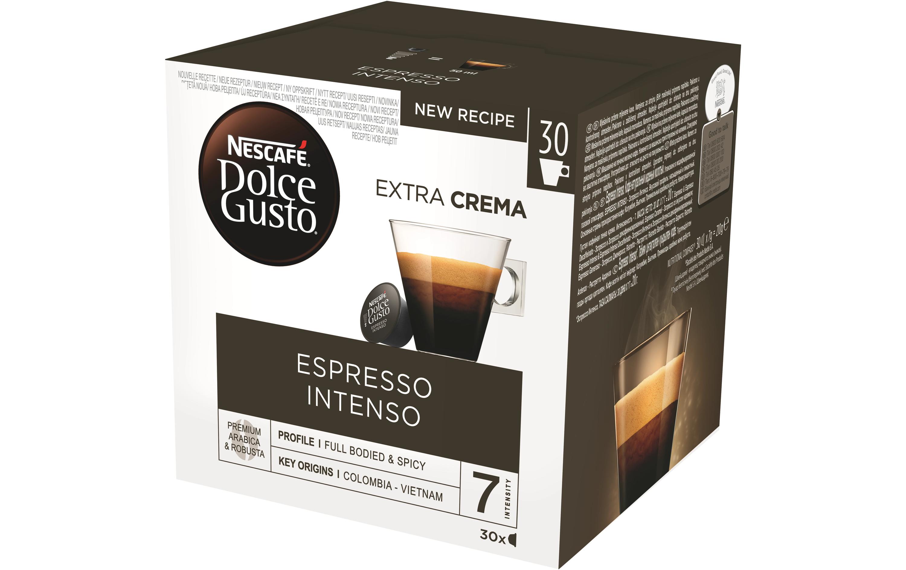 Kaffeekapseln Dolce Gusto Espresso Intenso 30 StückEspresso Intenso
