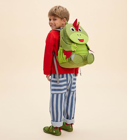 Affenzahnn Rygs?k - Stor - Friend Dragon -  Grøn