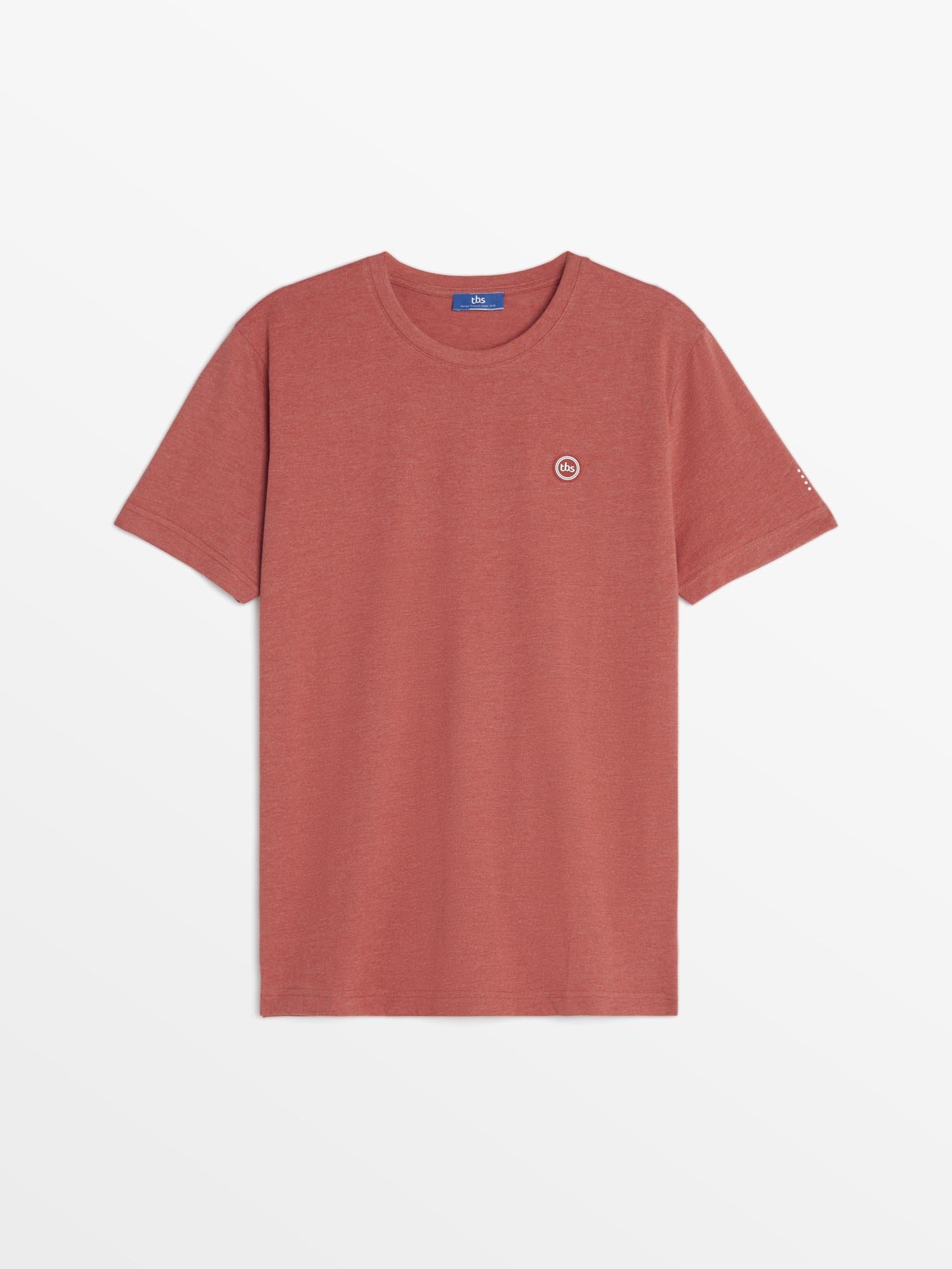 Tee Shirt Homme Manches Courtes Rouge