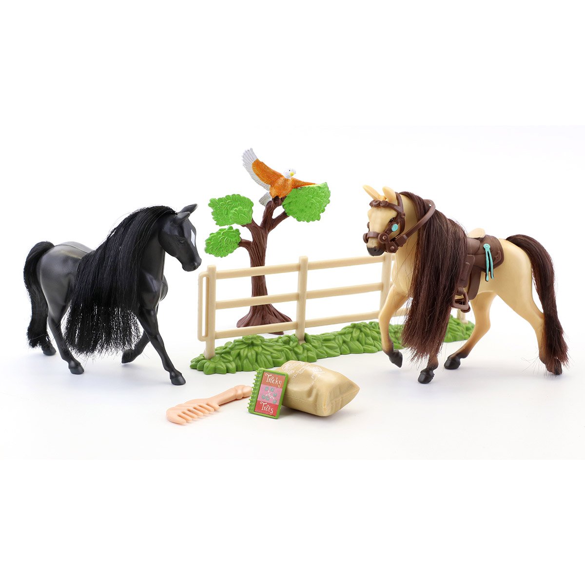 Coffret 2 Figurines Chevaux