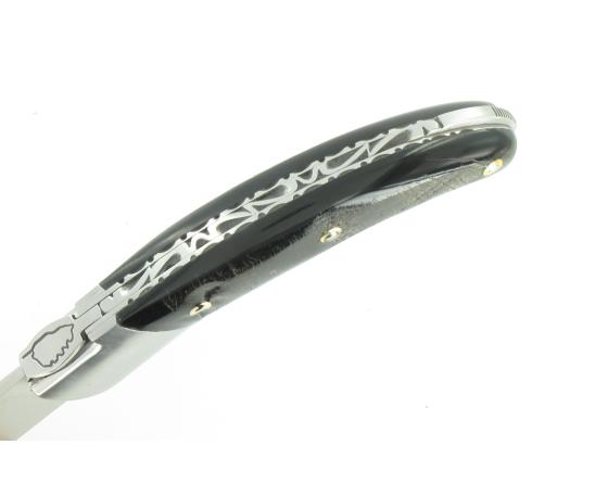 Rondinara - Buffle brut Couteau de Poche - Sperone par Fontenille Pataud