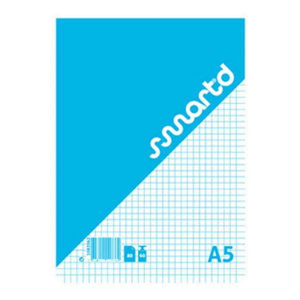 Smartd Bloco de Notas Quadriculado A5 80Fls