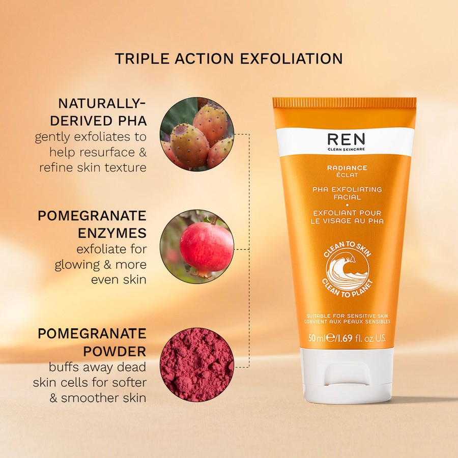 REN Clean Skincare PHA Exfoliating Facial 50ml