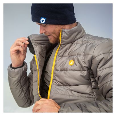 Doudoune Lagoped Heydo 2 Gris Clair/Jaune