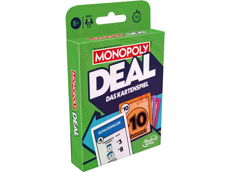 Hasbro Gaming Monopoly Deal: Das Kartenspiel -DE- Spannendes und strategisches Spiel