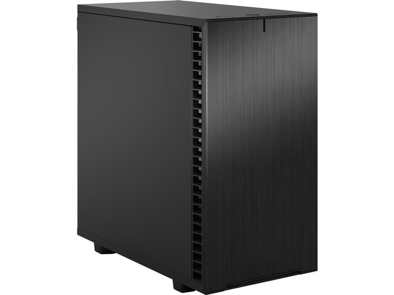 Fractal Design PC-Gehäuse Define 7 Mini Solid Schwarz Elegantes Mini-Tower-Gehäuse
