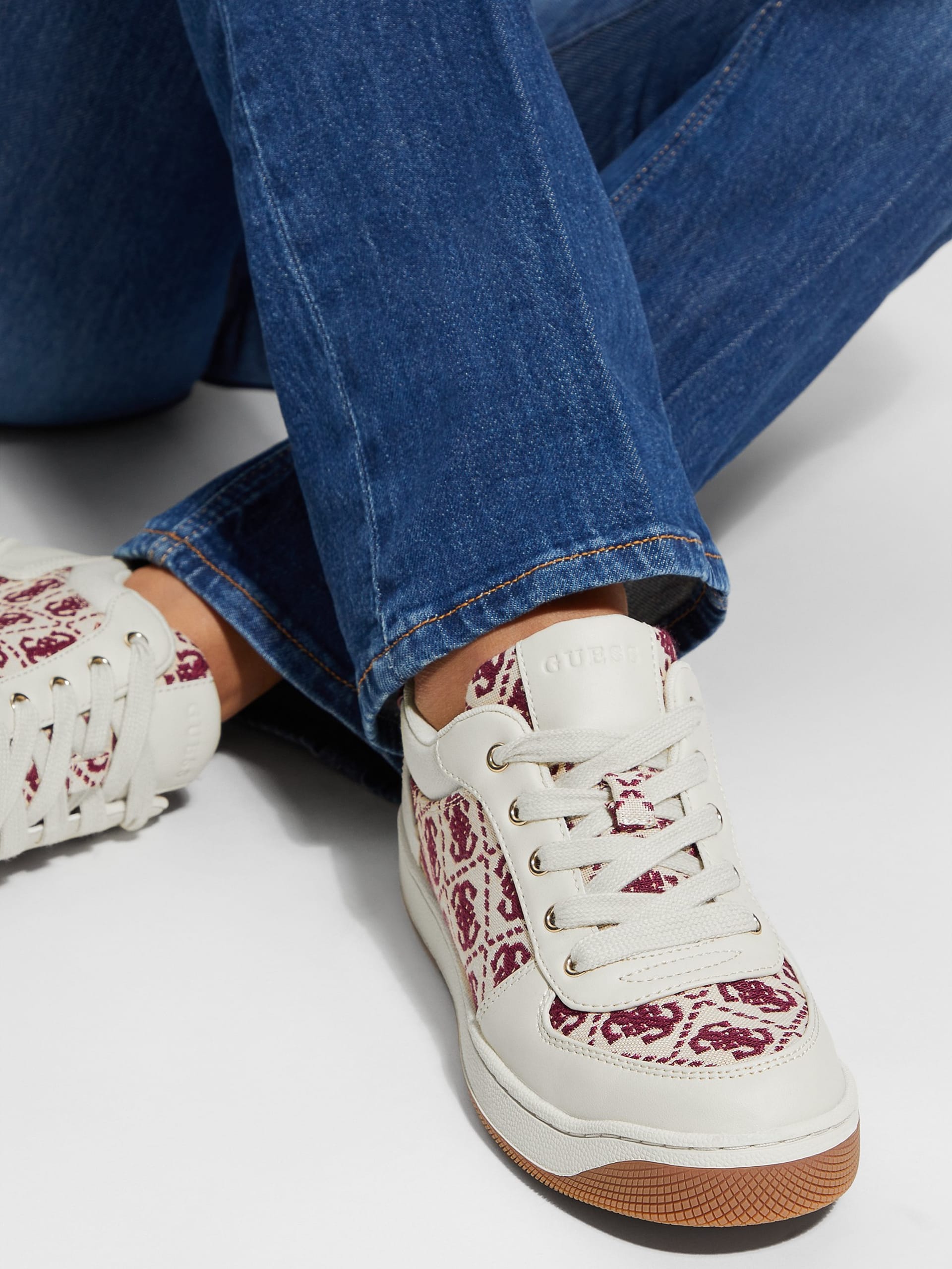 Tênis Jacquard de Cano Baixo
