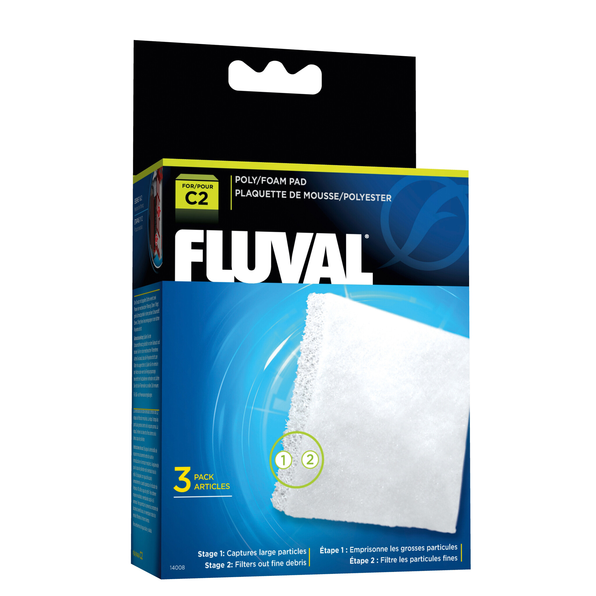 Fluval FL C2 schuim/poly patroon