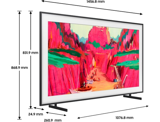 SAMSUNG - TV Neo QLED 4K 163 cm TQ65LS03FW Neo QLED The Frame Pro