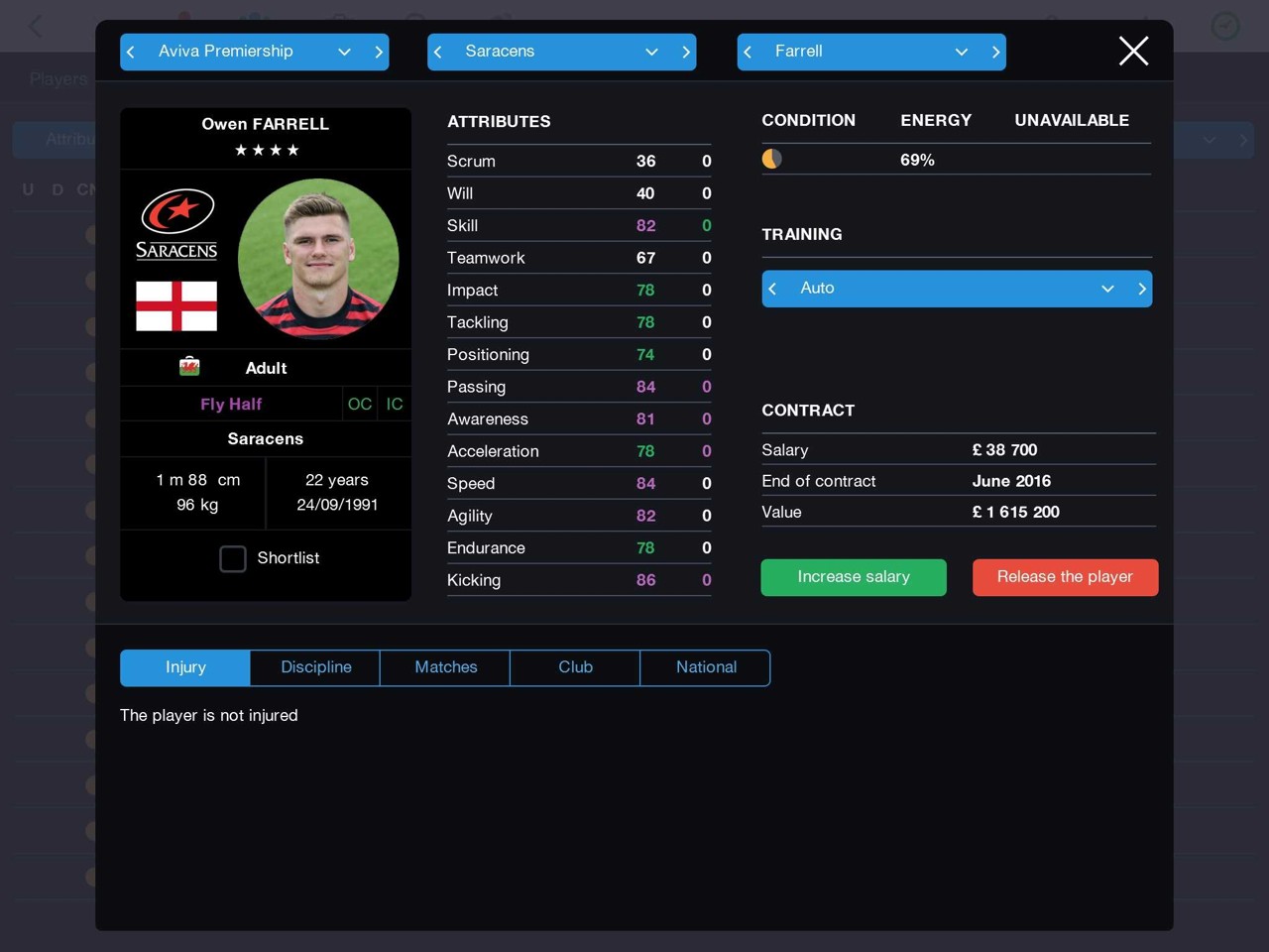 Pro Rugby Manager 2015- PC