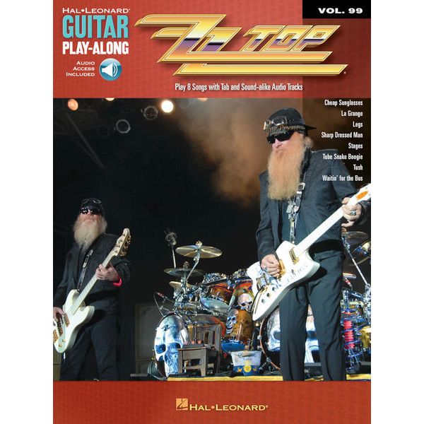 Hal Leonard ZZ Top Play-Along Vol.99