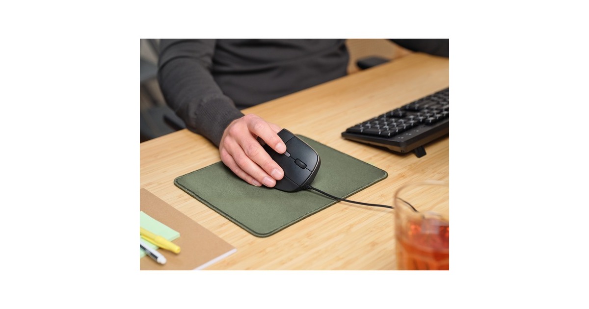 TrustBayo II Ergonomische muis  (Zwart, 800 dpi - 2.400 dpi)