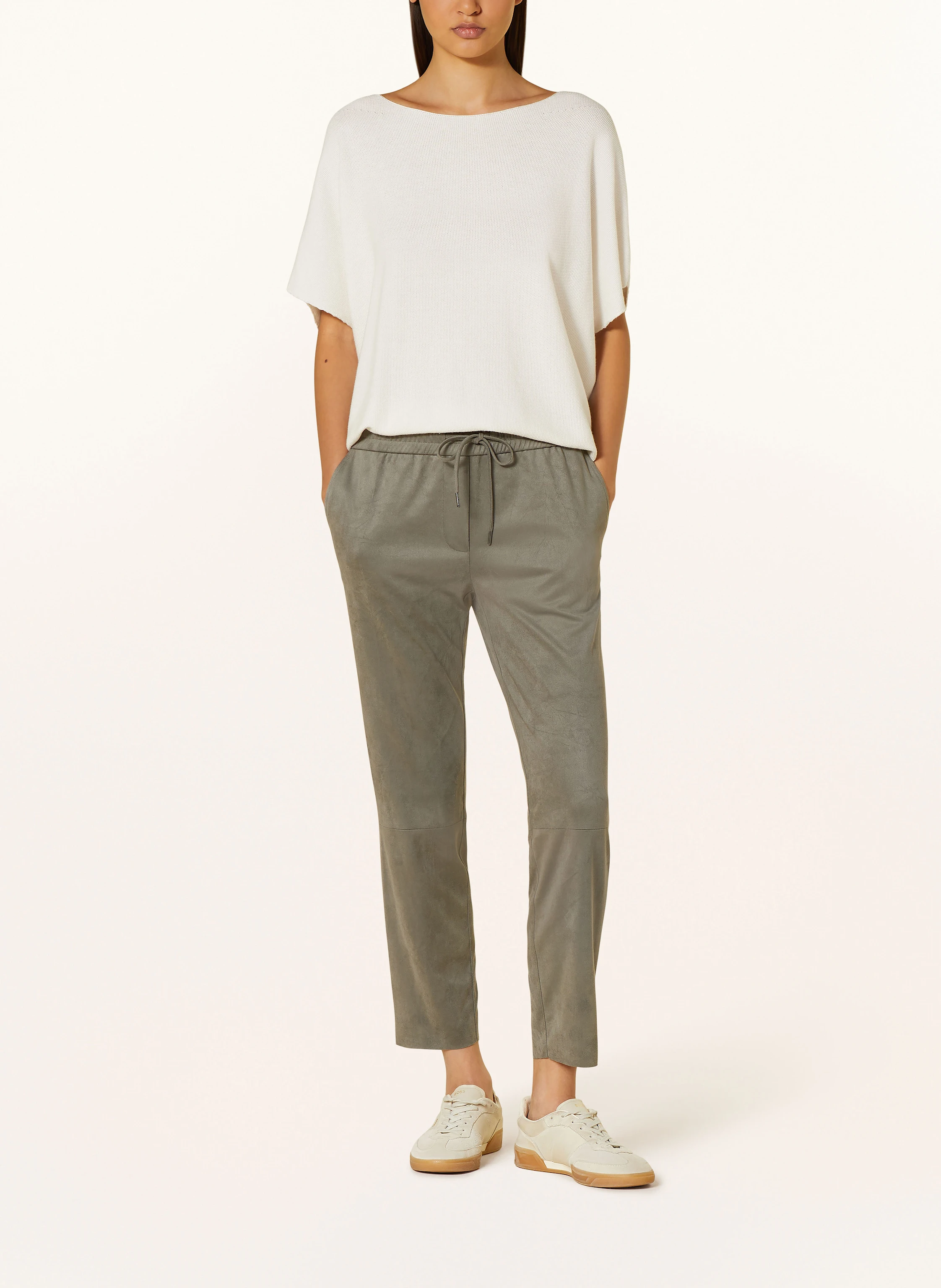 Juvia 7/8-Hose in Lederoptik
