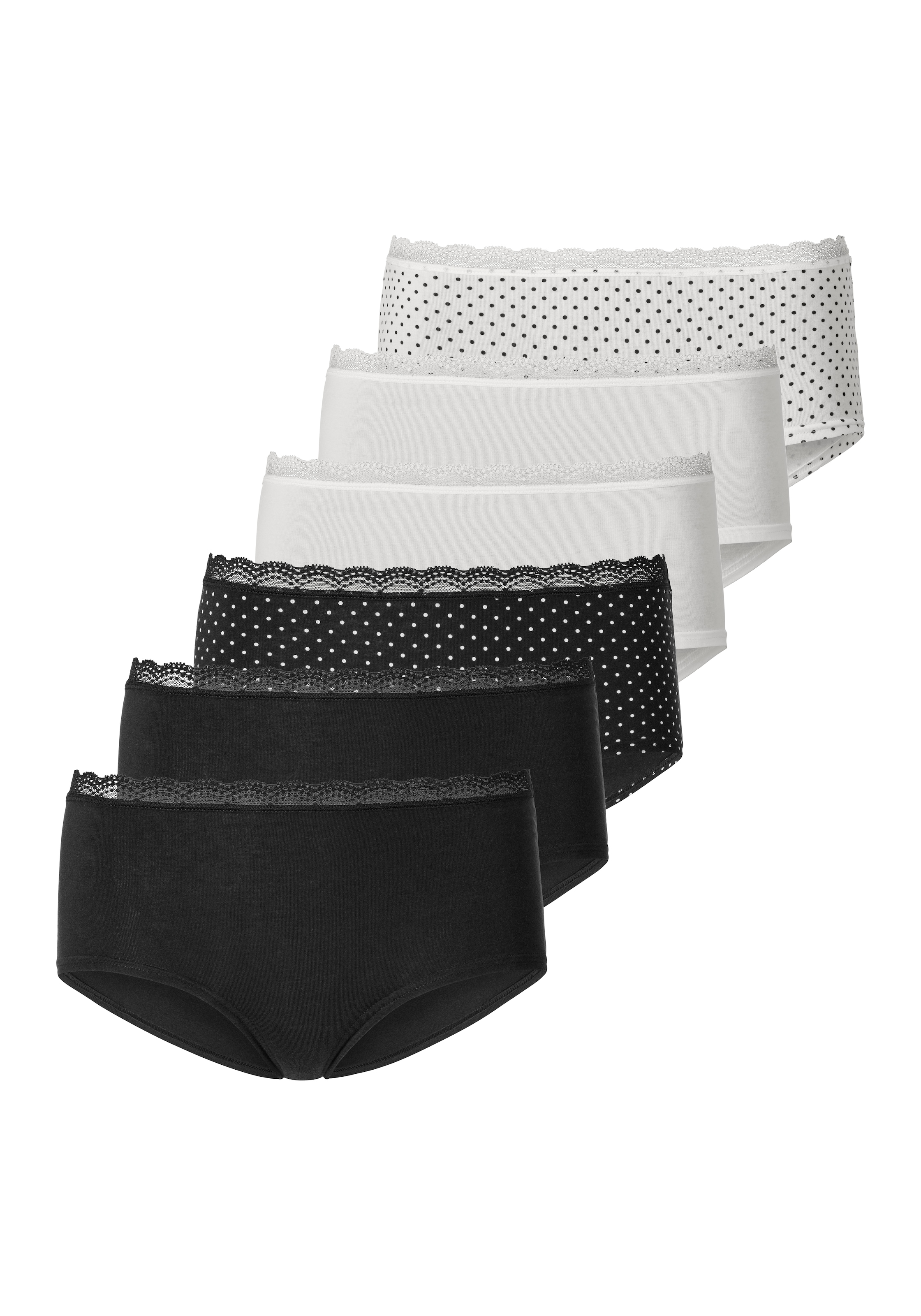 Vivance Hüftpanty, 6 Stk. angenehm elastische Qualität