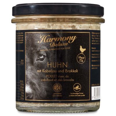 Harmony Dog Deluxe Adult Huhn, Kabeljau & Brokkoli Nassfutter 360g