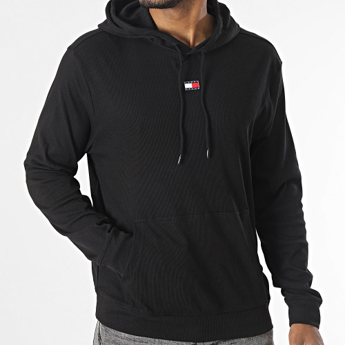 Sweat Capuche Rib 2964 Noir