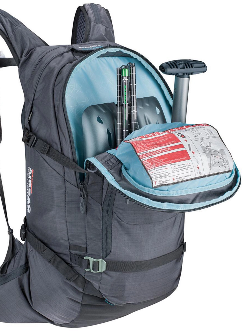 Evoc Line R.A.S. Backpack heather carbon grey