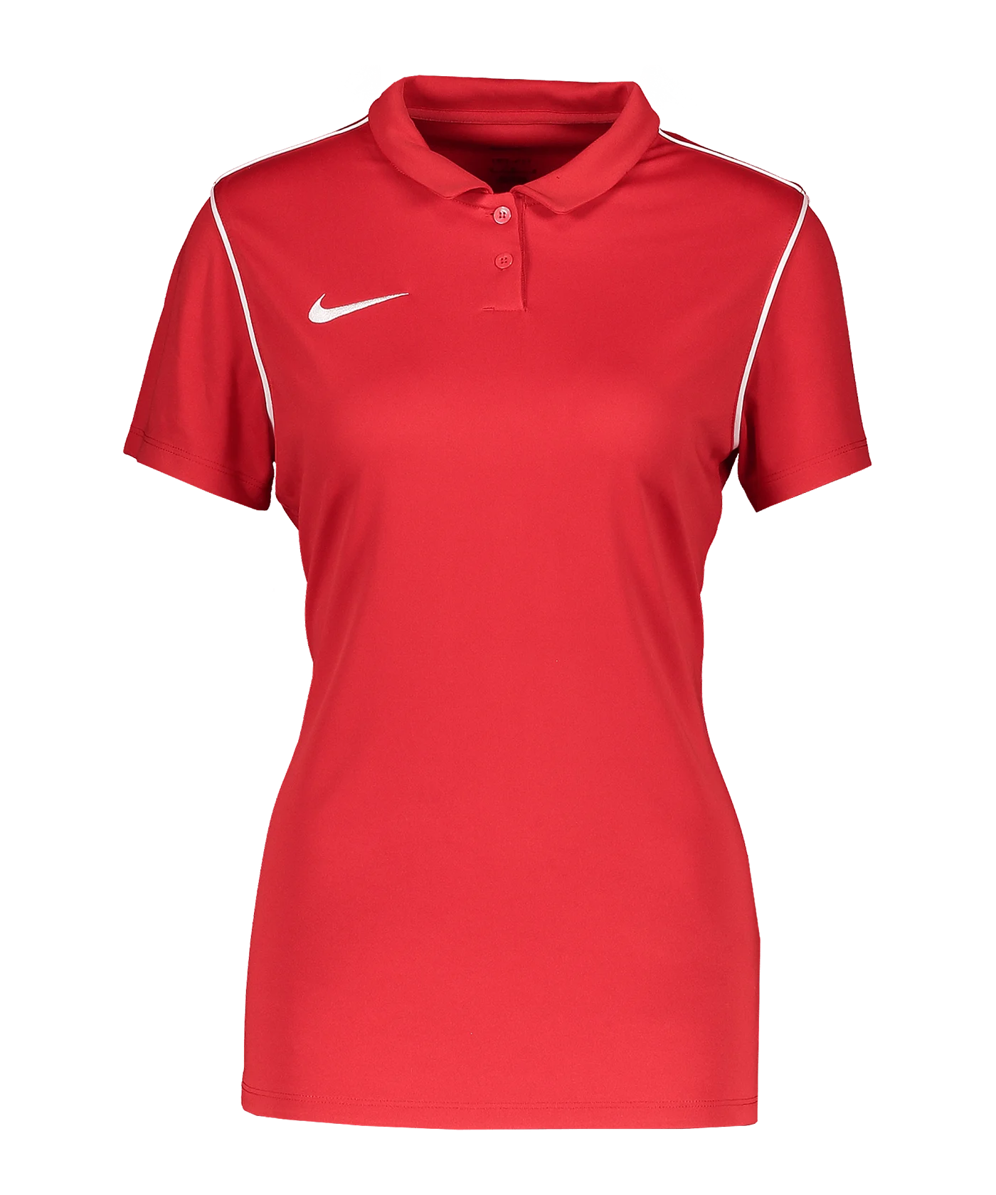 Nike Park 20 Poloshirt Damen Rot Weiss F657