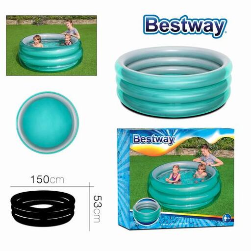 Piscina inflável metálica Bestway D 150 x A 53 cm