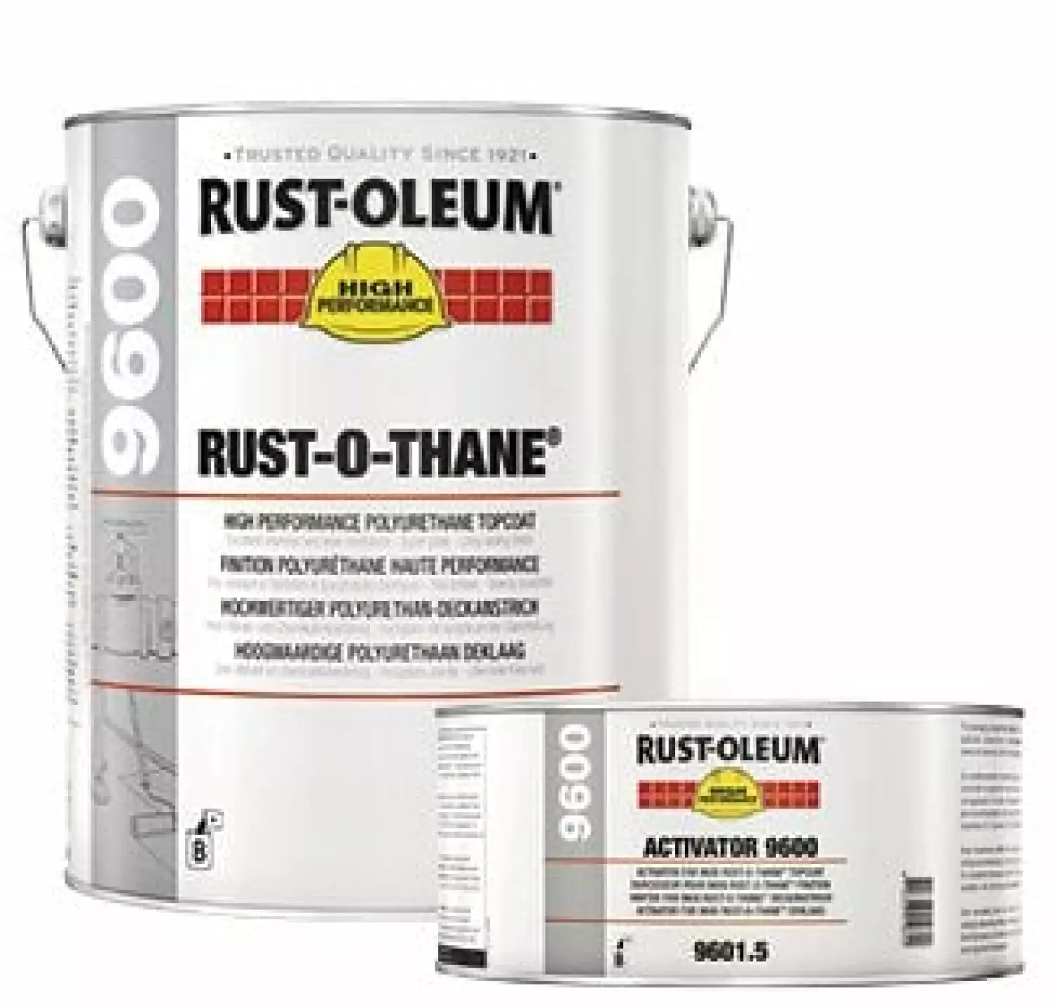 Rust-Oleum Rust-O-Thane® Polyurethaan 9600 - op kleur gemengd - 5L