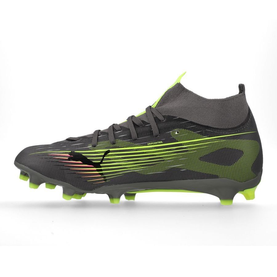PUMA Ultra 5 Match   FG/AG Audacity - Matte Aged Silver/Jaune/Argenté