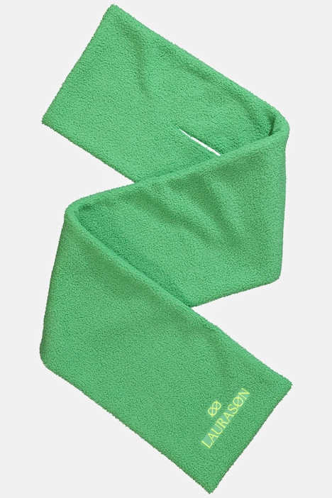 Schal, Teddyfleece, Schlitz zum Durchstecken