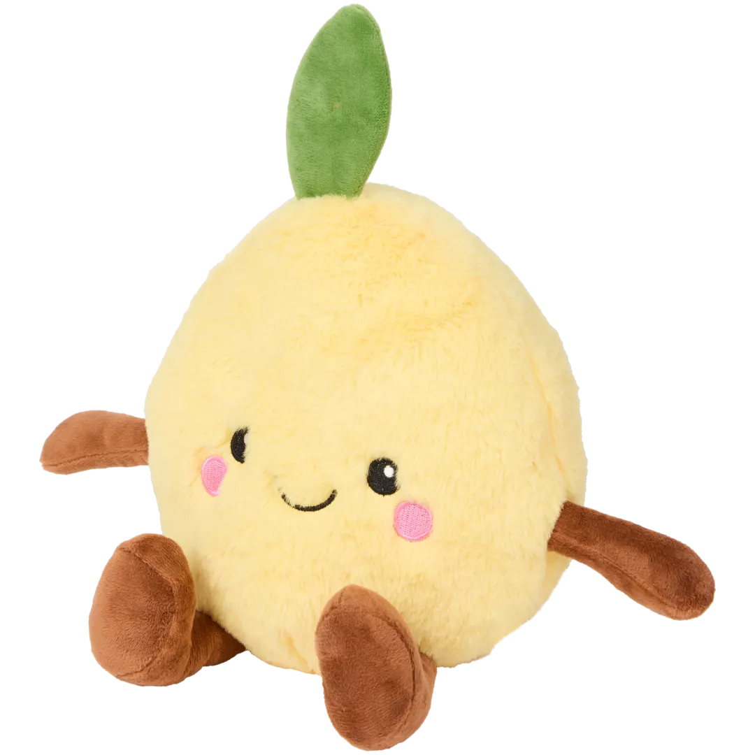 Pluche knuffel fruit/bloem 20 cm | diverse varianten