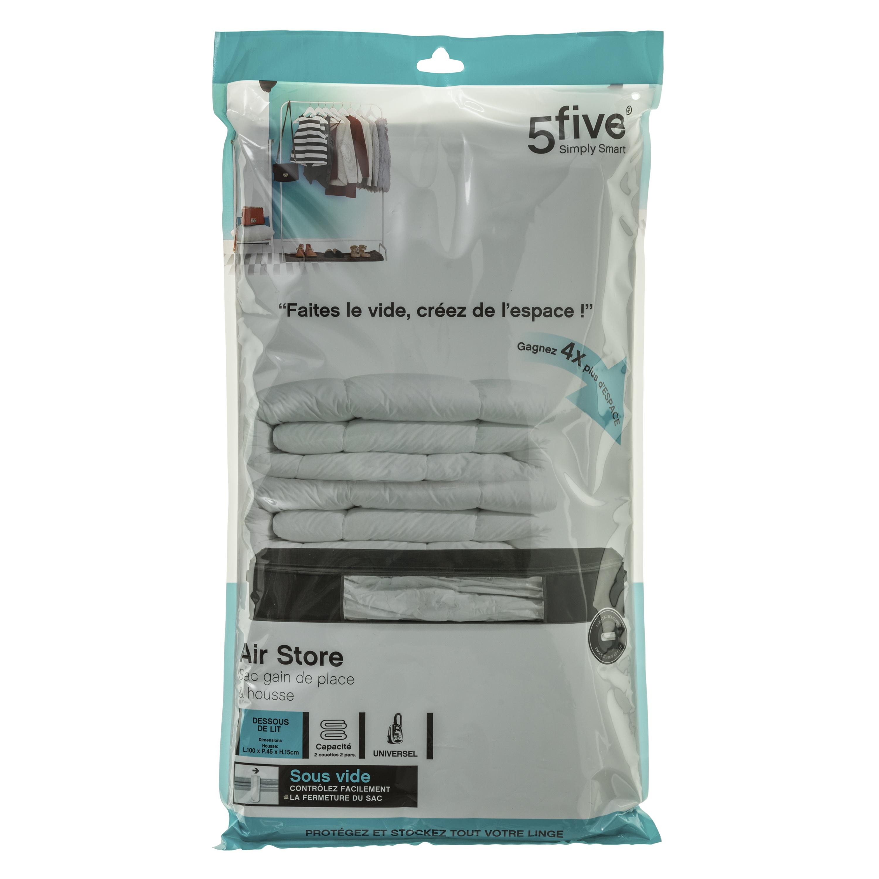 SAC COMPRESSEUR AVEC HOUSSE DESSOUS DE LIT
