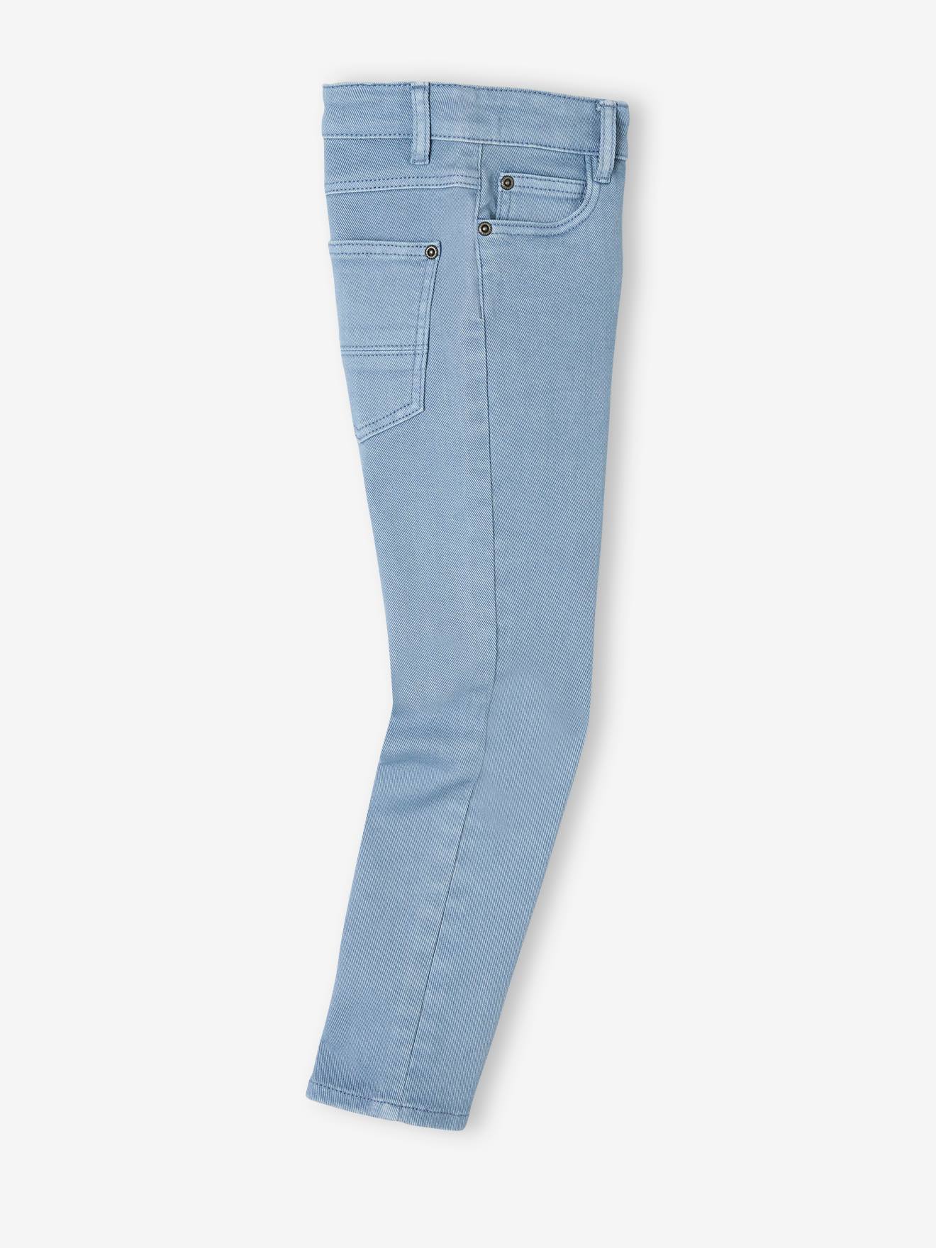 Calças MorphologiK Wide Slim Fit para meninos na cor chocolate