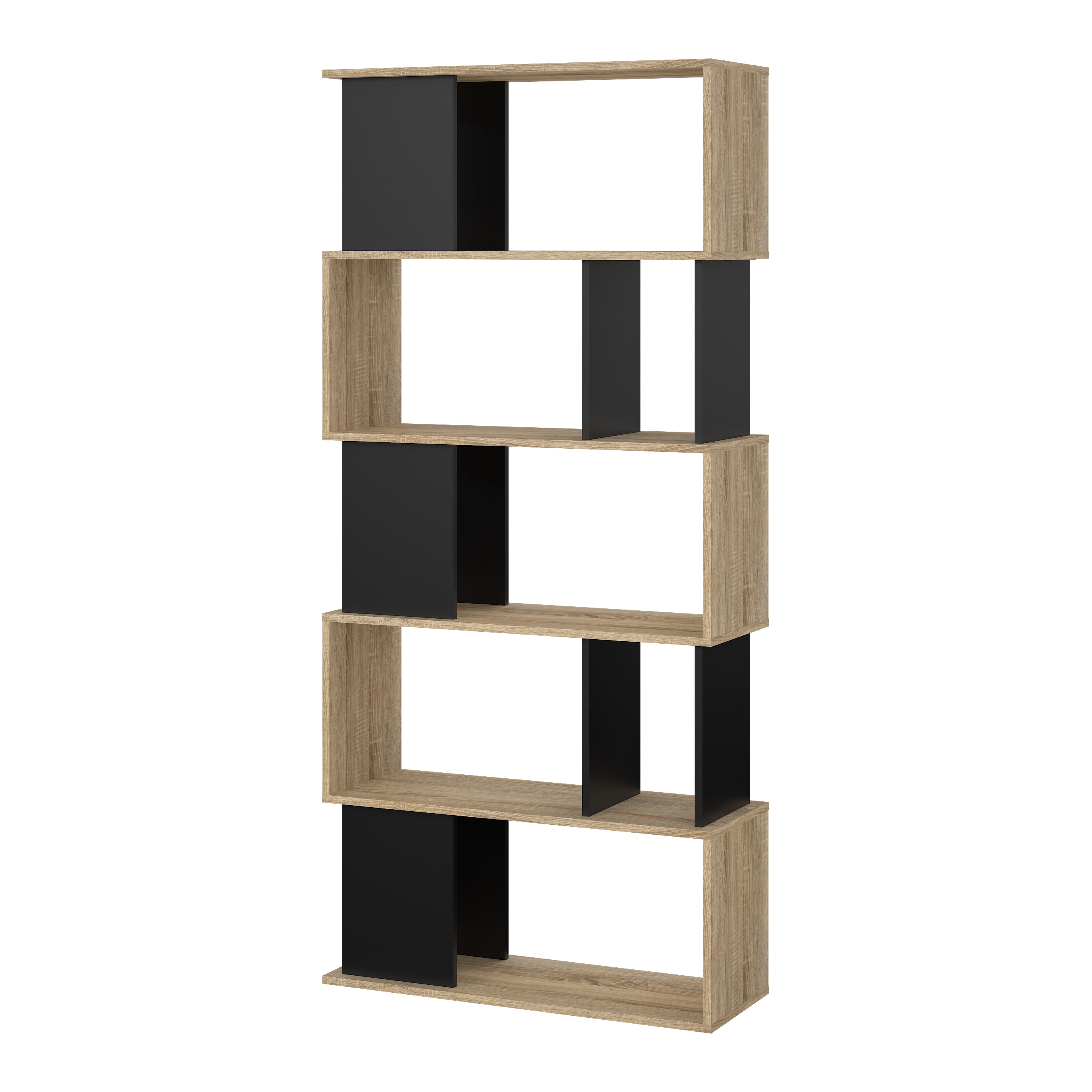 by fonQ basic Puzzle Boekenkast - Zwart