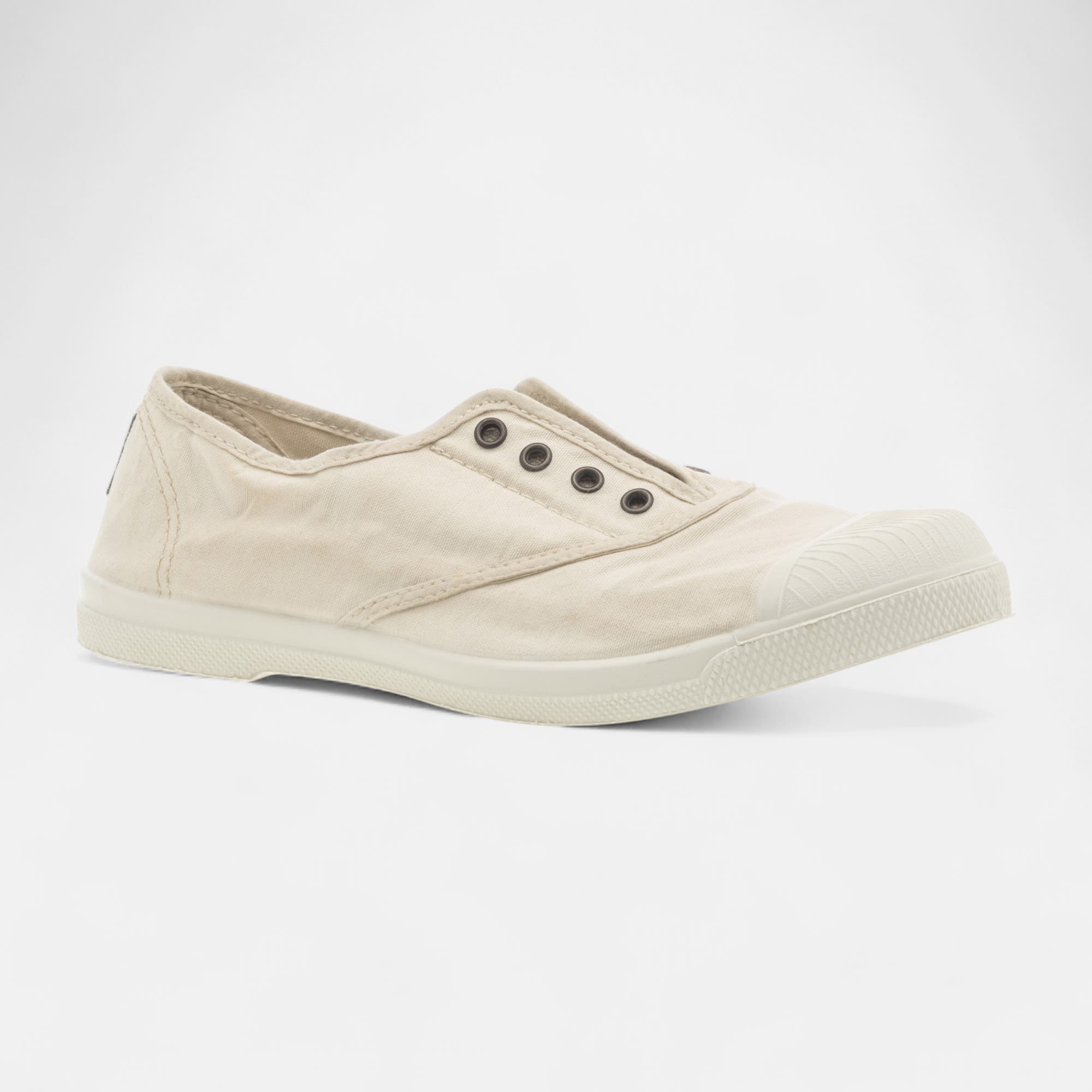 Baskets en toile Femme beige