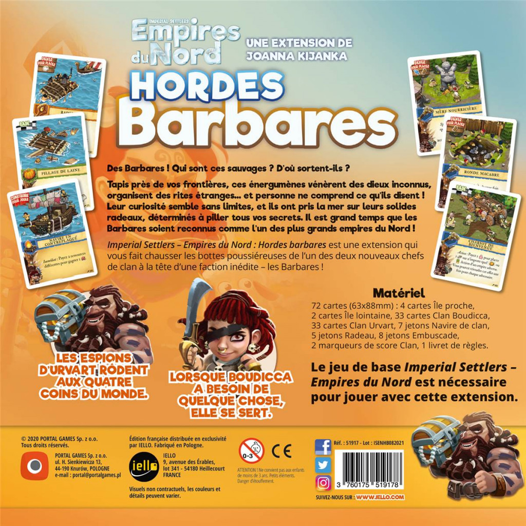 Imperial Settlers : Empires du Nord - Hordes Barbares
