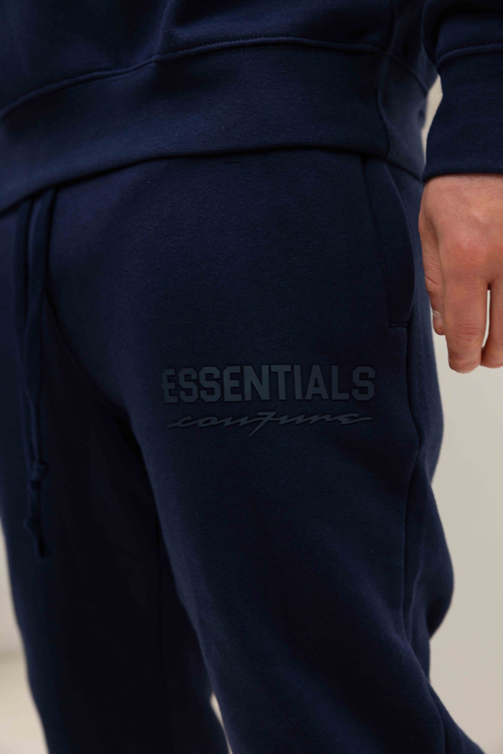 Cou7ure Essentials Basic Curve Trainingspak Heren Donkerblauw