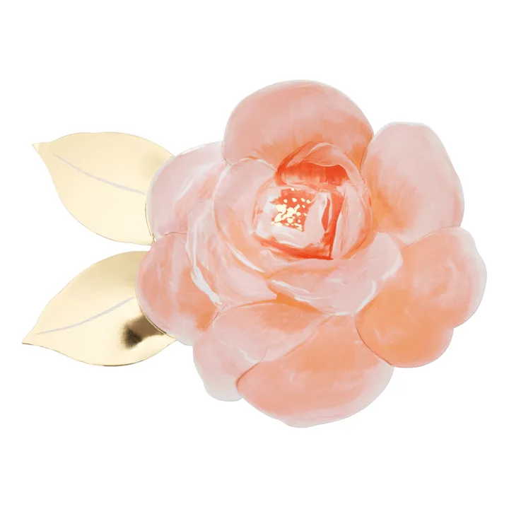 Meri Meri Assiettes en carton Jardin de Roses - Set de 8