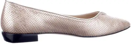 10526 Brunate goud platin - maat 43 ballerina goud platin - maat 43 Calandschoen