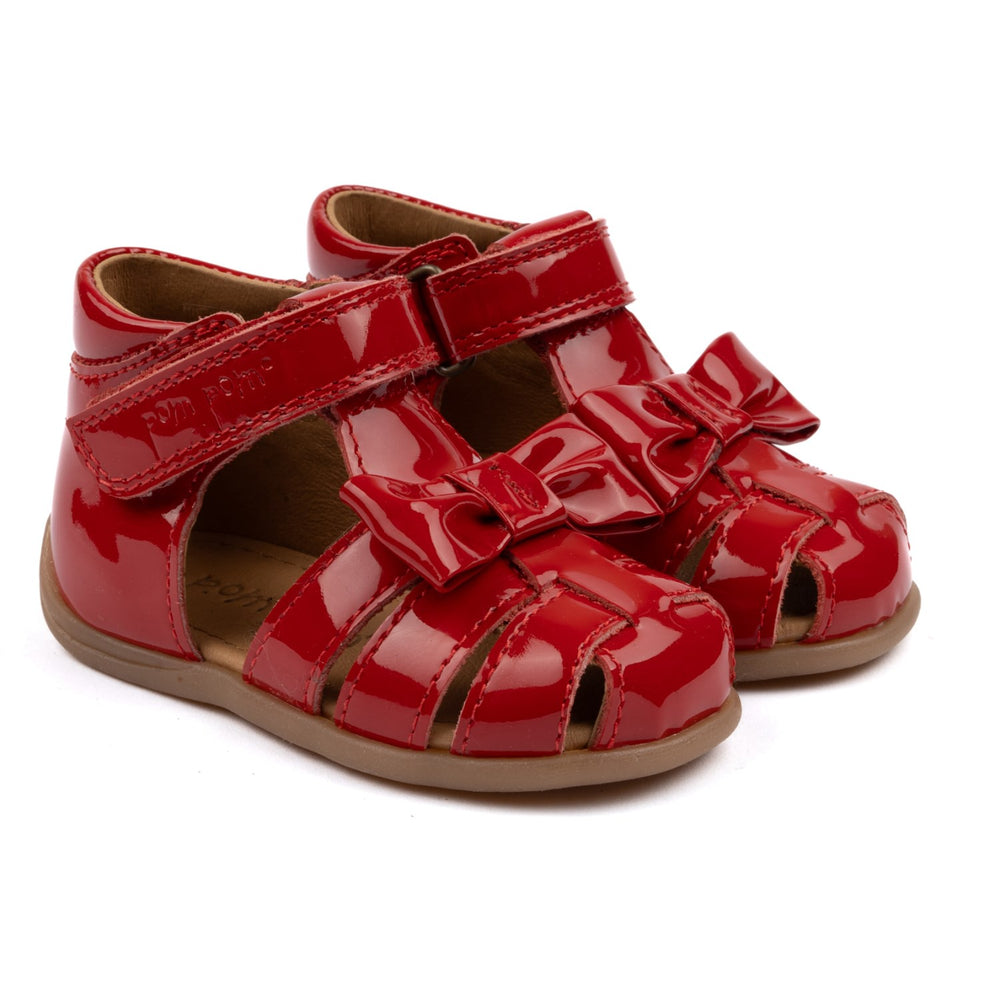 Køb Pom Pom Red Patent Starters™ Sløjfe Velcro Sandal