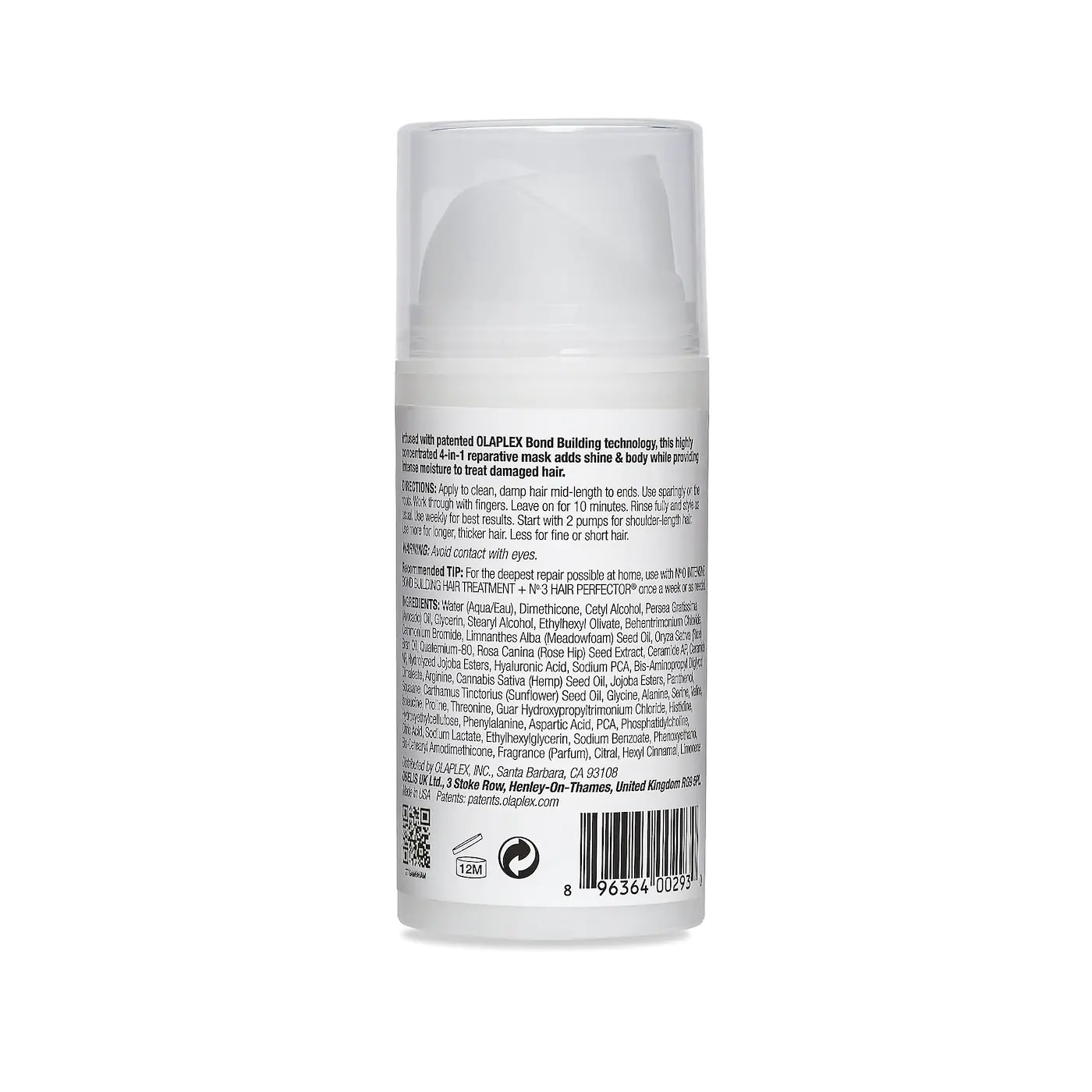 (100ml) No.8 Bond Intense Moisture Mask Alle Haartypen
