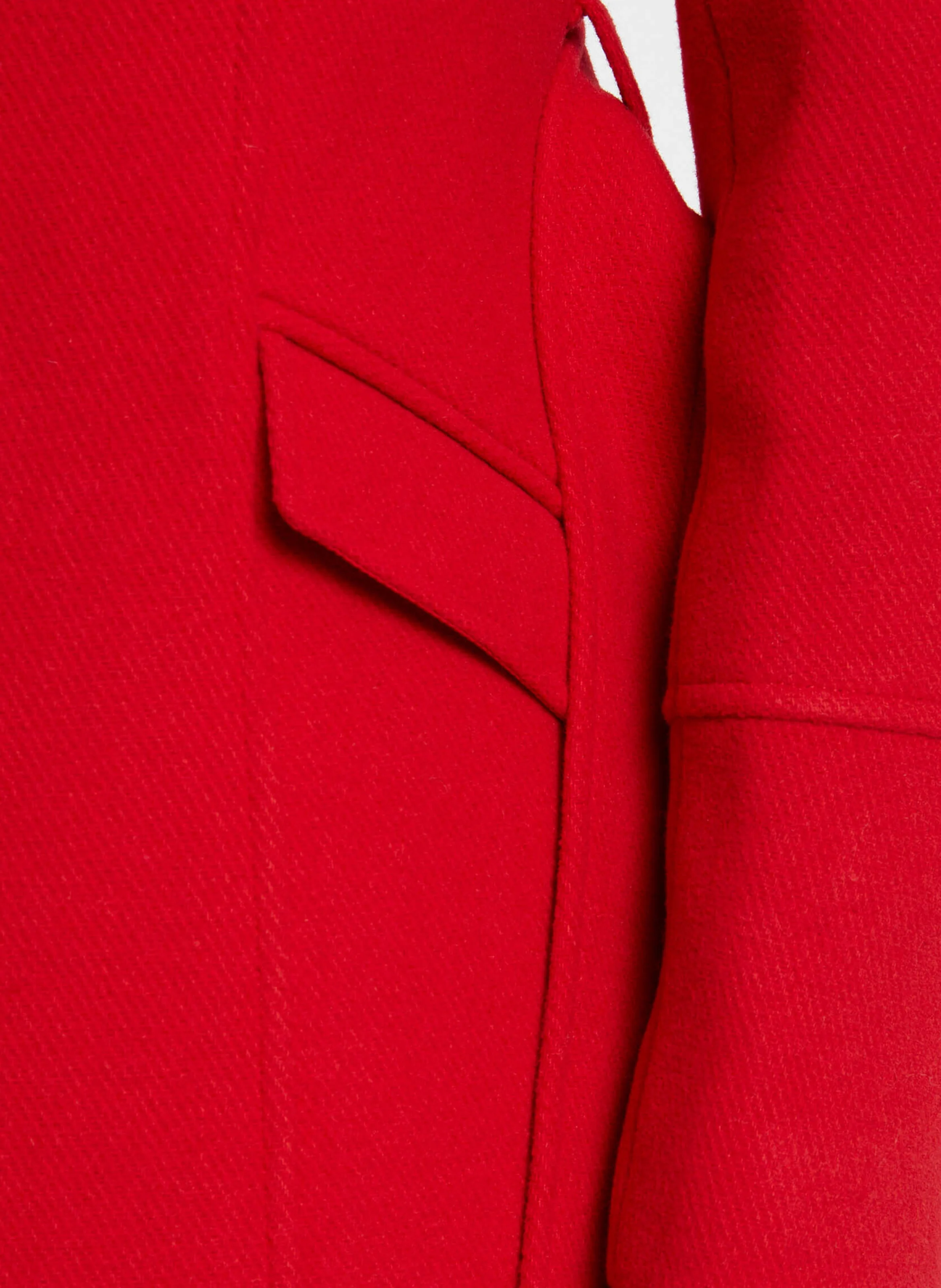 GATO - Manteau cintré col à revers | Rouge