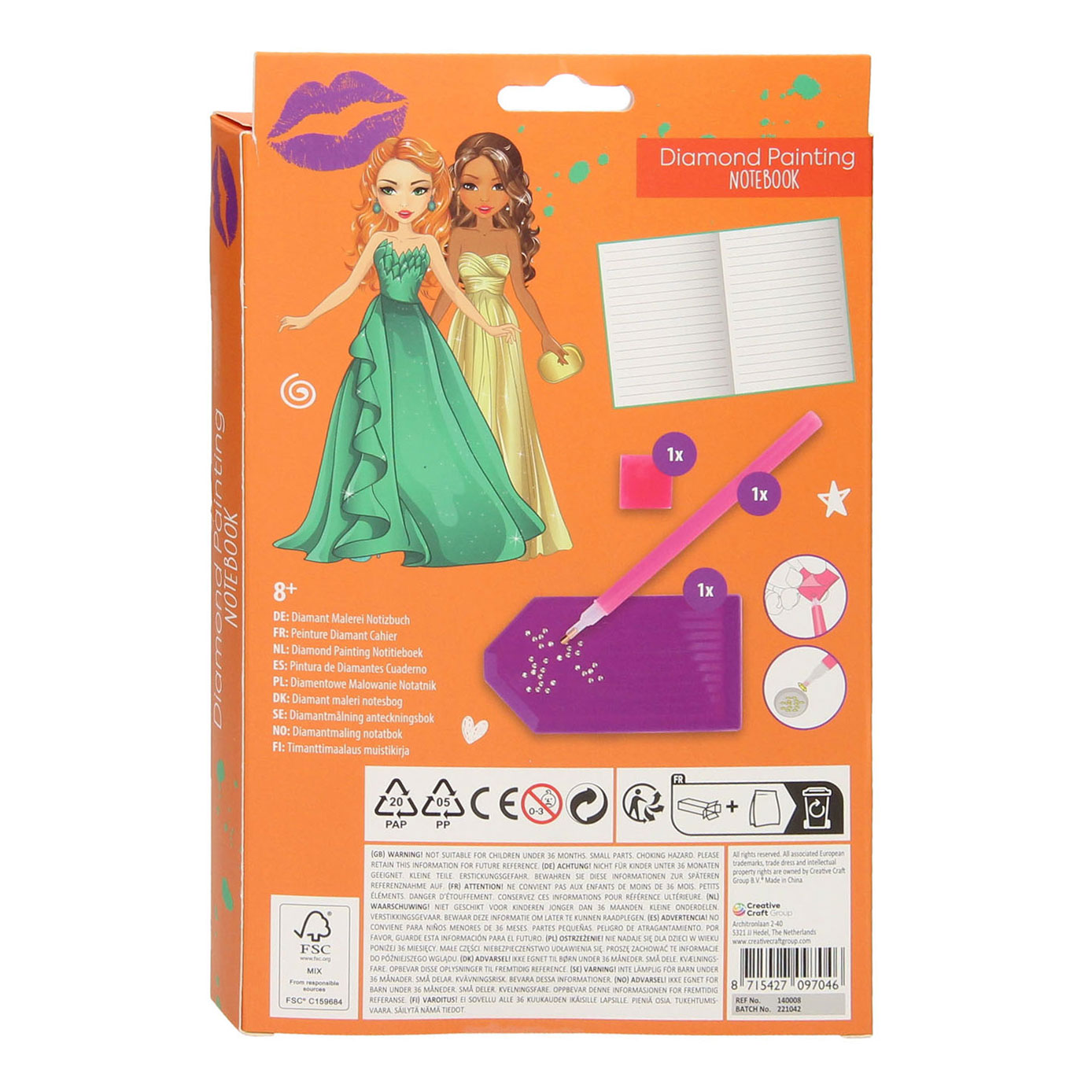 Besties Diamond Painting Notitieboek