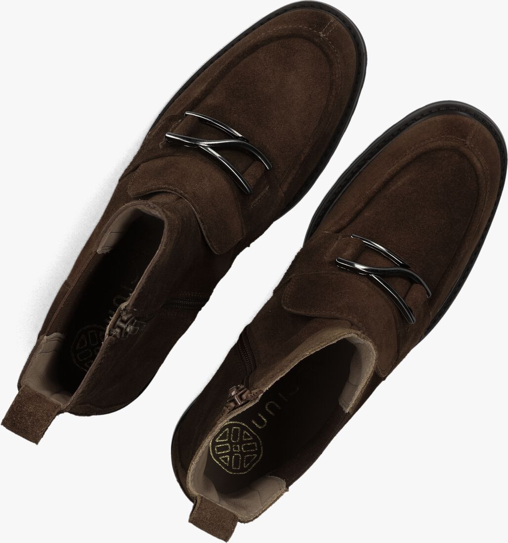 bruine unisa enkelboots erne