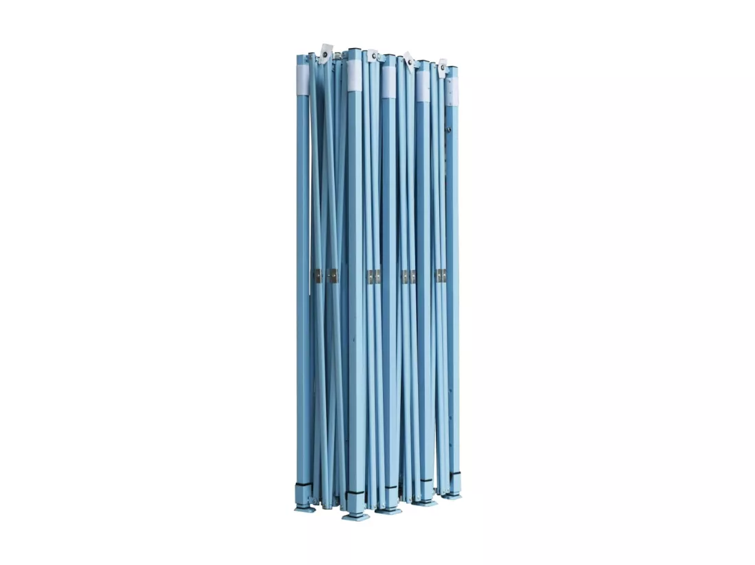Tente de réception pliable escamotable 3x9 m crème