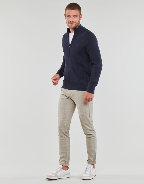 Polo Ralph Lauren - GILET EN COTON TEXTURE Marino